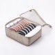 Travel Foldable Clothes Storage Bag Waterproof Mesh Underwear Cosmetic Organizer Zipper Bag