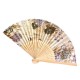 Summer Vintage Bamboo Folding Hand Held Flower Fan Chinese Dance Party Pocket Fans