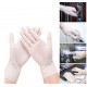 100 Pcs PVC Disposable Gloves PVC Transparent Gloves Protective Outdoor Camping Travel