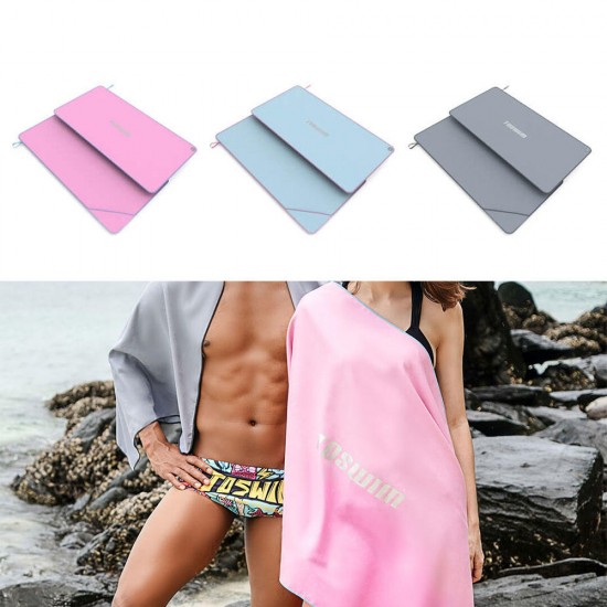 140x70cm UPF50+Smart Sunscreen Beach Towel Quick Cooldry Water Absorbent Washcloth Outdoor Travel from