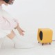 700W Fan Heater Portable Electric Winter Warmer Fan Desk Camping Home Two Mode Heating Device