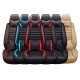 PU Car Seat Cover Cushions with Headrest Automobile Universal Protective Mat Cushion Front and Rear Seat Cover for Car