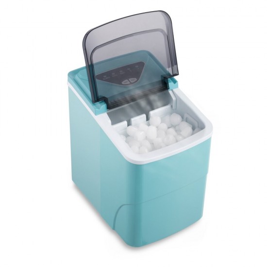 Countertop Ice Maker Machine Automatic Portable Ice Maker with Scoop and Basket Home Kitchen Travel