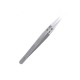 BST-72-MZ Anti-acid Ceramic Tipped Stainless Steel Tweezer Fine Pointed Tips With Heat Resistance 128x10mm