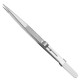 Diamond Jewelry Tweezers Slotted Stainless Steel Tweezers Grip Jewelry Tools Gem Clips Multipurpose Tweezers