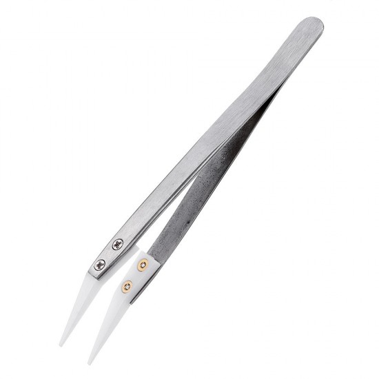 Heat Resistant Anti-static Stainless Steel Ceramic Tweezer