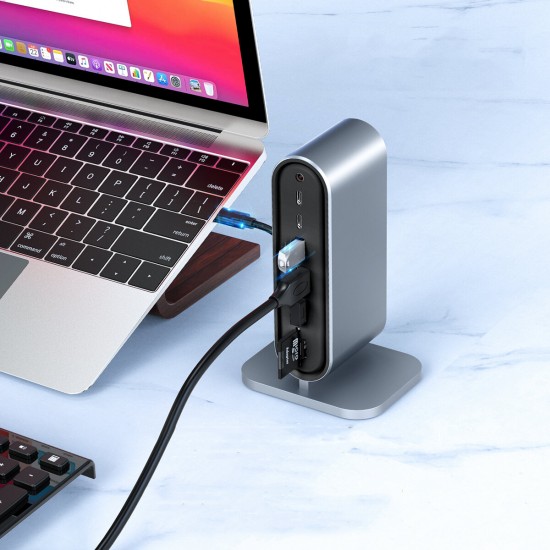 13 In 1 USB-C Hub Docking Station Adapter