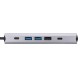 13 In 1 Triple Display USB-C Hub Docking Station Adapter