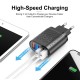 4-Port USB QC3.0 Charger Fast Charging Wall Charger Adapter EU Plug For iPhone DOOGEE OnePlusXiaomi MI10
