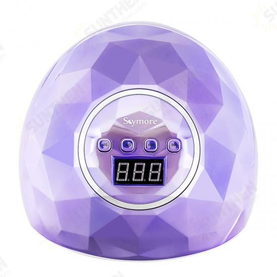 86W UV LED Nail Lamp Automatic Curing Nail Dryer LCD Display Manicure Pedicure Tools