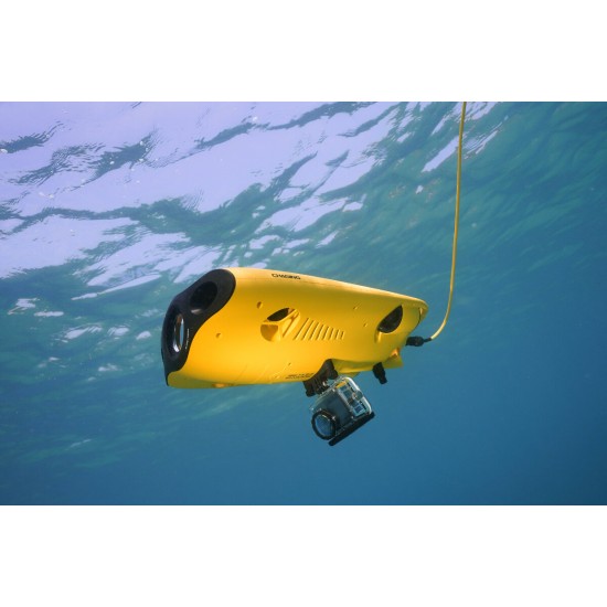 Gladius Mini S Underwater Drone with 4K UHD EIS F1.8 Aperture Camera 100m Depth Rating 4h Runtime ROV for Photography Scientific Exploration and Safety Inspection