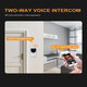 D5 Tuya 1080P 2MP WiFi Wireless Video Doorbell Camera IP65 Waterproof Security Surveillance with Infrared Night Vision Intelligent