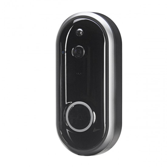 Video Doorbell Camera Wireless WiFi Security Phone Ring Door Bell Intercom 720P