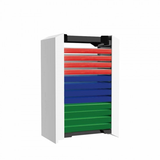 12 Sheets 36 Sheets Game CD Box Disc Rack Storage Rack for PS5 Disc Double Storage Box Bracket Games Accessories