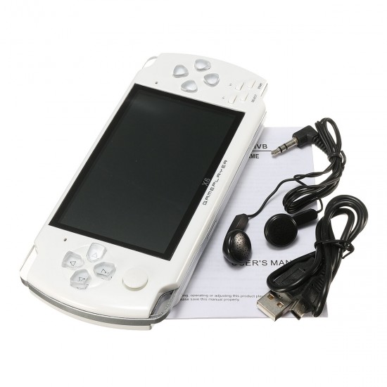 4.3 inch HD Screen 8G 32 Bit Portable Handheld Game Console Player 10000+ Retro Games