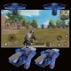 X7 PUBG Mobile Game Controller Gamepad Trigger Aim Button Shooter Joystick with Flash Flim for iPhone iOS Android Mobile Phone