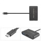Mini Portable Video Converter for Switch/Steam Deck 1080P HDMI-compatible Adapter USB3.0 Port Type C Game Console Converter Hub