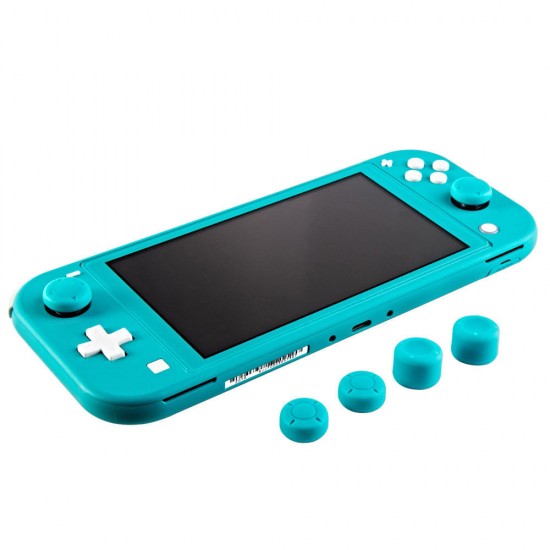 TNS-19180 Silicone Case with Tempered Film Rocker Cap Set for Nintendo Switch Lite Game Console