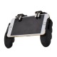 H9 Six Fingers SR Cooling Fan Gamepad Controller Cooler for iPhone Android for PUBG Games Buil-in Battery