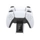 P5-022 PS5 Wireless Controller Dual Charging Base Contact Socket Charger Charging Dock For PS5 Game Controller with LED Light