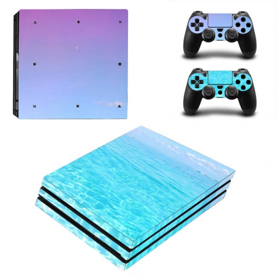 Limited Edition Vinyl Game Console Controller Decals Skin Sticker For PS4 PRO