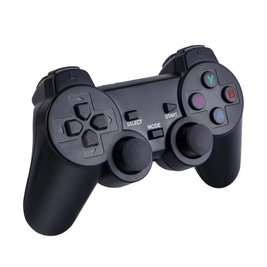 M8 4K HD 10000+ Games Mini Games Stick Video Game Console For SFC PS1 FC GBA Emulator with 2Pcs Wireless Gamepad Controller