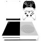 PVC Designer Sticker Decal Skin For XBOX Console 2 Game Controller