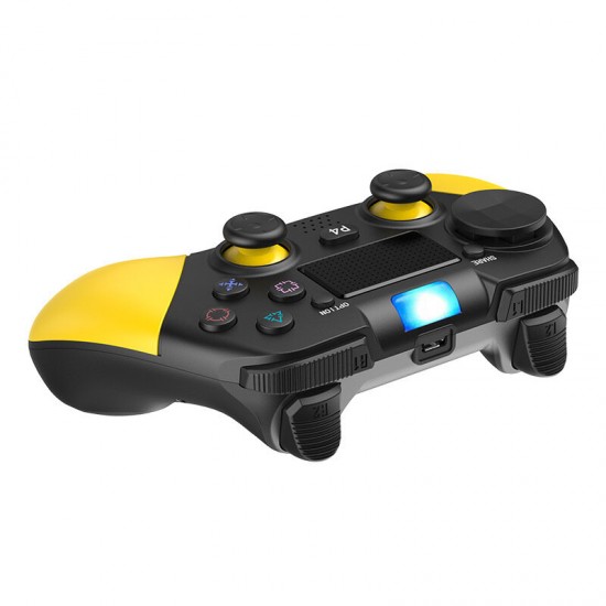 P01 bluetooth 4.0 Wireless Gamepad for PS4 Pro Slim Game Console for Windows PC Android 6-axis Somatosensory Vibration Controller