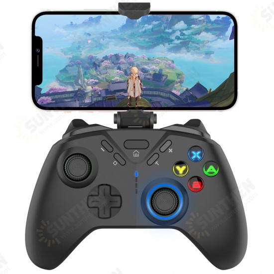 S820 Wireless Wired Game Controller Bluetooth Gamepad with Back Key Phone Holder for Nintendo Switch Lite Android for IOS Windows PC Computer