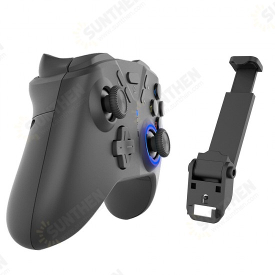 S820 Wireless Wired Game Controller Bluetooth Gamepad with Back Key Phone Holder for Nintendo Switch Lite Android for IOS Windows PC Computer