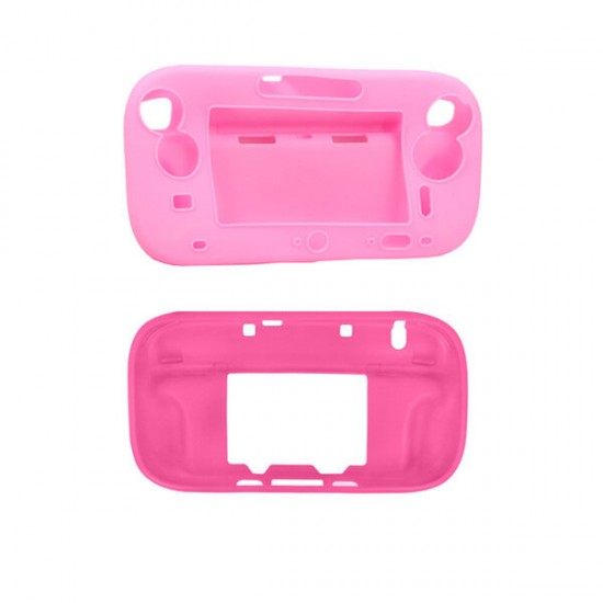 Silicone Soft Gel Protective Case Cover For Nintendo Wii U Gamepad