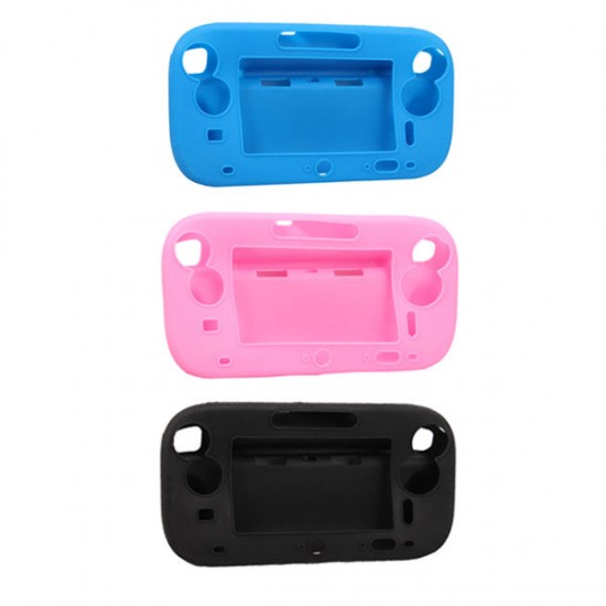 Silicone Soft Gel Protective Case Cover For Nintendo Wii U Gamepad