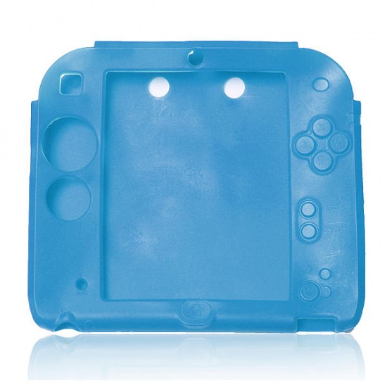 Soft Silicone Rubber Gel Bumper Skin Case Cover for Nintendo 2DS