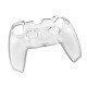 TPU Clear Shell Case Joystick Grip Cover Sleeve For Playstation 5 PS5 Controller