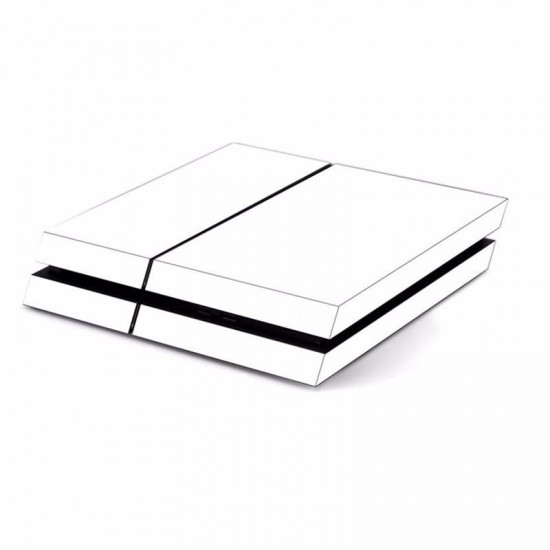 White Skin Sticker for PS4 Play Station 4 Console 2 Controller Protector Skin