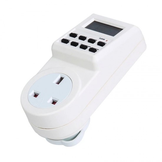 TS-T01-EU/US/UK/AU Plug 24 Hours Timing Socket Home Kitchen Timer Switch Socket Electronic Timer Infinite Cycle