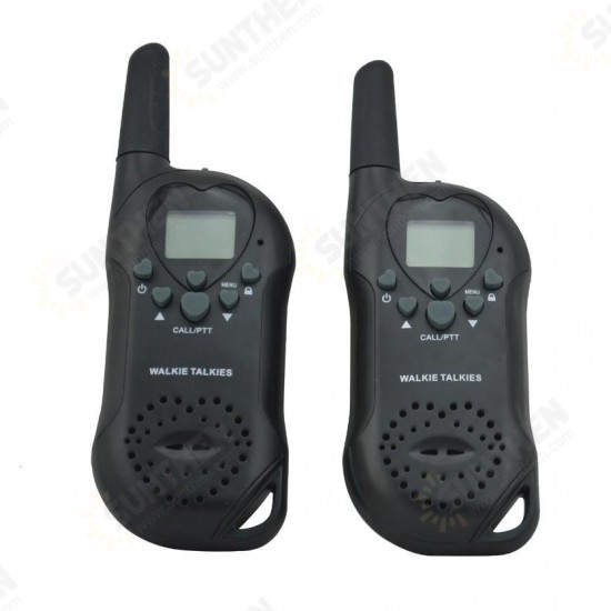 1 Pair T6 8/22 Optional Channels 446/462MHz License Mini Walkie Talkie For Kid