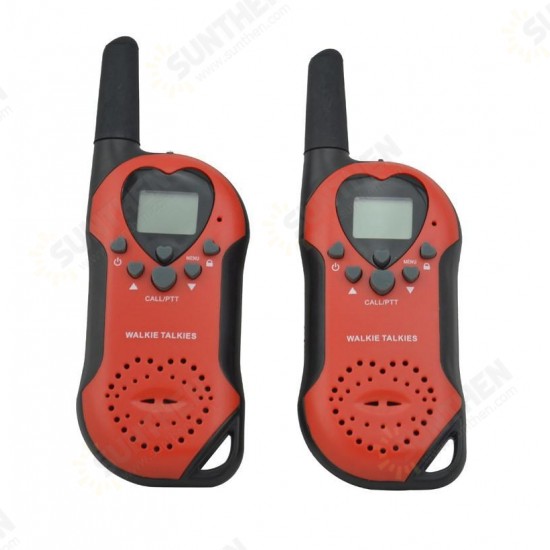 1 Pair T6 8/22 Optional Channels 446/462MHz License Mini Walkie Talkie For Kid