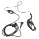 3.5mm Hands Earphone for ZT-2R Walkie Talkies Black