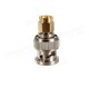 Alloy Steel BNC Male Plug To SMA Male Plug RF Adapter Connector