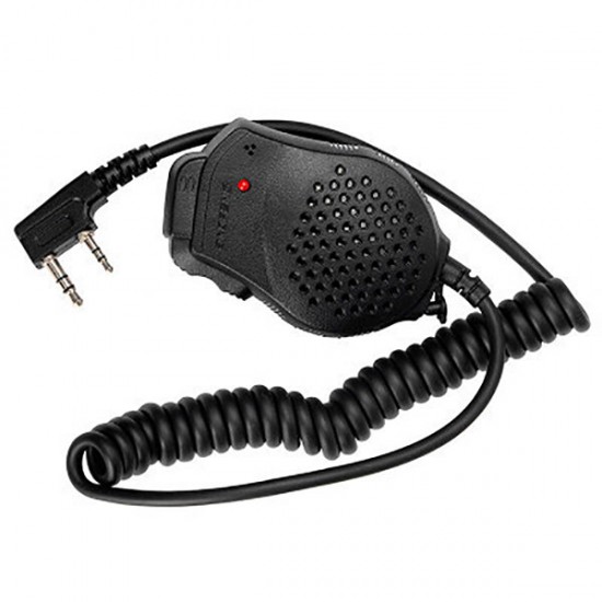 8D82 Handheld Microphone Speaker Double PTT Speaker Radio Walkie Talkie Accessories