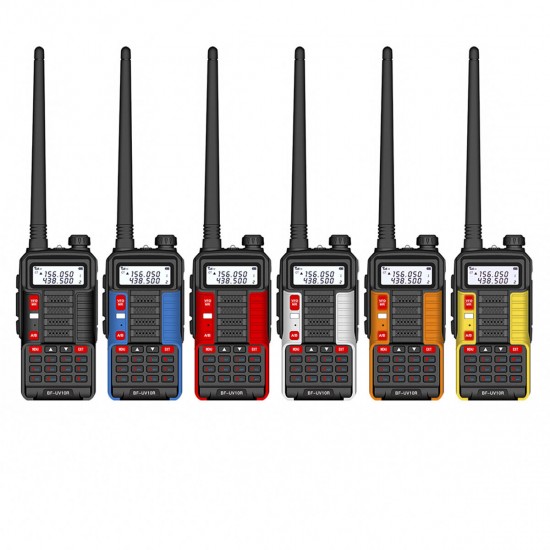 UV10R 10W 8800mAh Walkie Talkie 5-20KM High Power Long Range Waterproof Dustproof Two Way Radio EU Plug