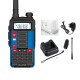 UV10R 10W 8800mAh Walkie Talkie 5-20KM High Power Long Range Waterproof Dustproof Two Way Radio EU Plug