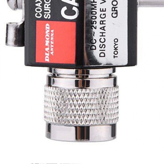 CA-23RP Coaxial Lighting Surge Protector N Male To N Female 0-2.5GHZ 400W 50ohm Coaxial Lighting Arrestor for Communication Equipment