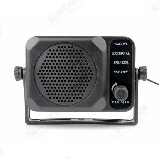 CB Radio Mini External Speaker NSP-150v Ham For HF VHF UHF HF Transceiver CAR RADIO Qyt Kt8900 Kt-8900