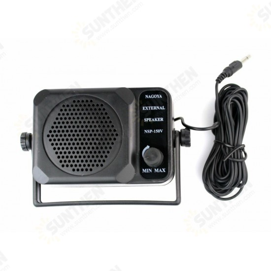 CB Radio Mini External Speaker NSP-150v Ham For HF VHF UHF HF Transceiver CAR RADIO Qyt Kt8900 Kt-8900