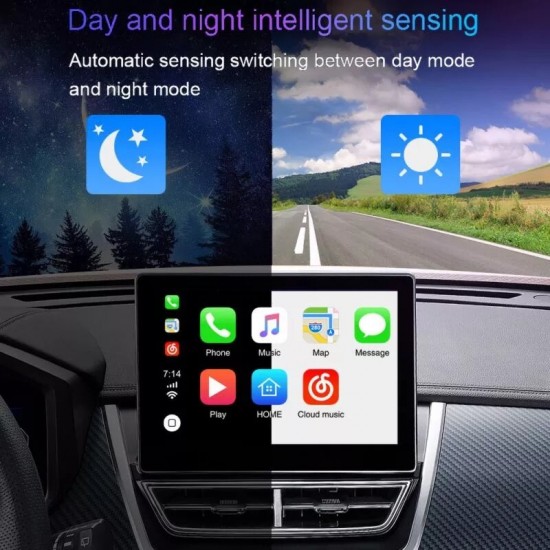 Adapter Box Voice Control Android Auto Car Navigation Wireless For Apple System USB Mobile Phone Interconnection Screen