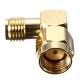 RP-SMA Male To SMA Female Jack Right Angle Crimp RF Adapter Connector