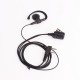 Earphone Big PTT Button TYT UV5R 888S For Kenwood 998 K Connector Earphone