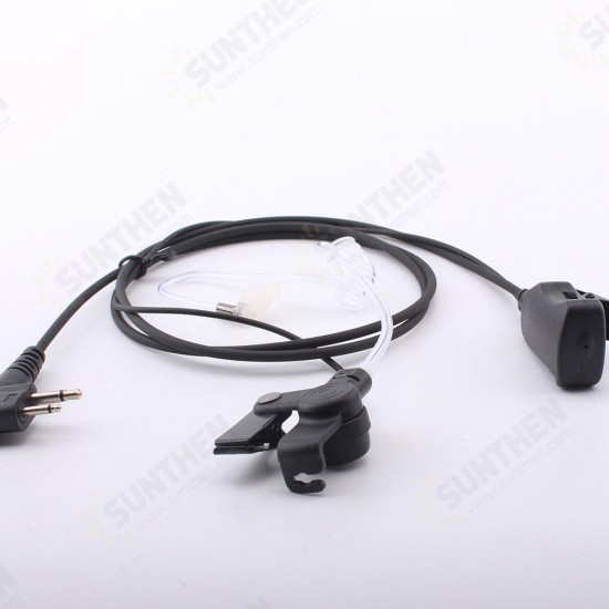 Interphone Air Duct Headphone M Connector Volume Adjustment Earphone